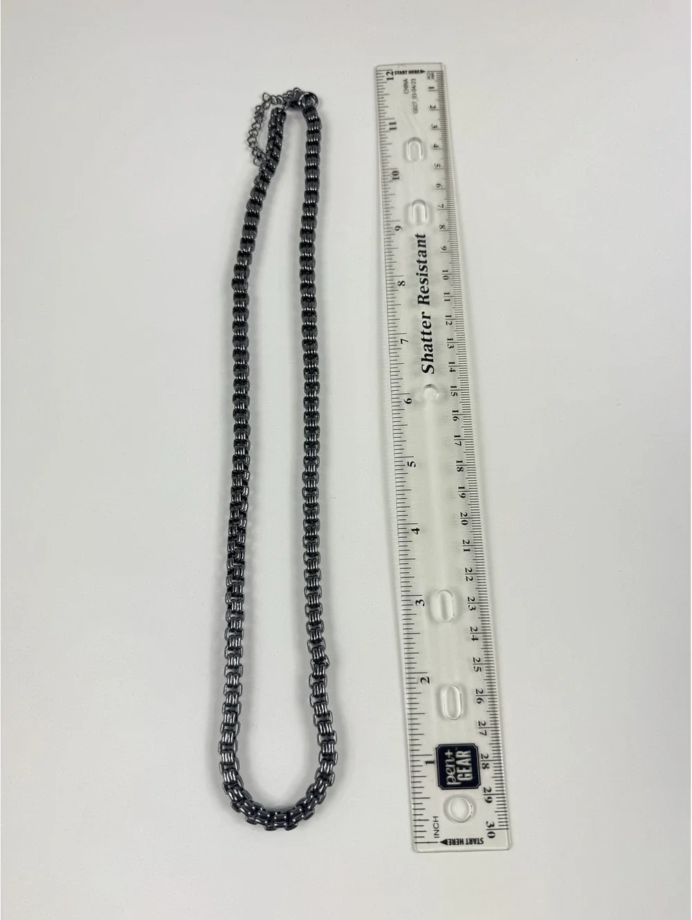 Fashion Jewelry Metallic Box Chain Women's Necklace